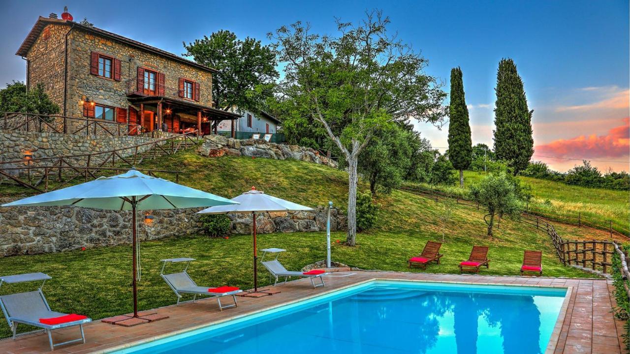 La Casa Di Elsa 6, Emma Villas Santa Fiora Exterior photo